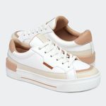 Tênis Sunny Branco Nude Villa Griffe 