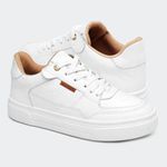 Tênis Mixed Branco Villa Griffe 