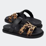 Papete Villa Griffe Milena - Amely Preto Animal Print