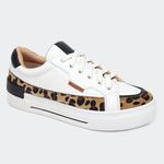 Tênis Villa Griffe Sunny - Urban Branco Animal Print