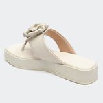 Flat Villa Griffe Diana - Zaia Off White