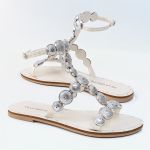 Rasteira Catarina Off White Villa Griffe