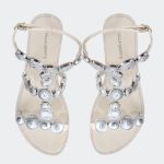 Rasteira Catarina Off White Villa Griffe