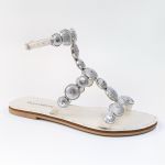 Rasteira Catarina Off White Villa Griffe