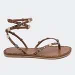 Rasteira Lia Camel Villa Griffe 