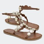 Rasteira Catarina Camel Villa Griffe 