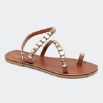 Rasteira Ohana Camel Villa Griffe
