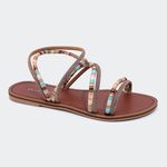 Rasteira Maya Camel Villa Griffe 