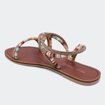 Rasteira Maya Camel Villa Griffe 