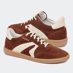 Tênis Jade Camurça Camel Villa Griffe 