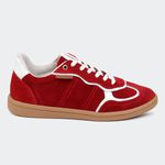 Tênis Ully Camurça Vermelho Villa Griffe