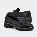 Mocassim Villa Griffe Twist - Duda Preto