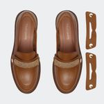 Mocassim Villa Griffe Change 2x1 - Duda Camel