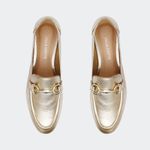 Loafer Villa Griffe Bridão - Anne Ouro Light