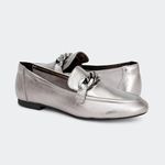 Loafer Villa Griffe Elos - Anne Prata Velho