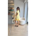 Vestido Tenista - Amarelo Manteiga