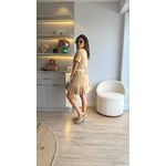 Vestido Tenista - Areia