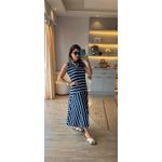 Vestido Lôla - Azul Marinho