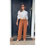 Calça Alfaiataria - Marrom