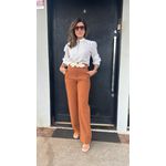 Calça Alfaiataria - Marrom