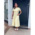 Vestido Mariana - Amarelo 