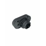 Frontal Botão Duplo Preto Weg +/- 22mm S/ Flange Csw-bd55pnw