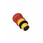 Frontal Botão Emergência Weg Puxa Trava 22mm S/ Flange Vm+am