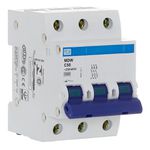 Disjuntor Tripolar Weg 50a Curva C 3KA Mdw-c50-3