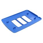 Placa 4X2 3 Posições Compose Azul S/ Suporte 13208258