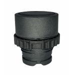 Frontal Botão Faceado Weg 22mm Preto S/ Flange Csw-bf5