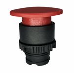 Frontal Botão Soco Weg 22mm Cogumelo Vermelho S/ Flange