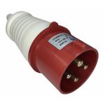 Plugue Industrial Weg 3p+t 32a 6horas Vermelho 380-440v