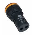 Sinaleiro De Led Amarelo Weg 22mm 220vca Ip54 Cew-sm3-d23
