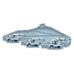  Borne Sak Conector 2,5mm Cinza Tipo Mola Triplo Weg Btwm-3s