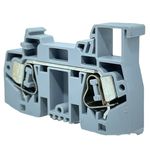 Borne Sak Conector 10mm Cinza Tipo Mola Weg Btwm-10-cz