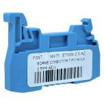 Borne Sak Conector 2,5mm Azul Tipo Mola Weg Btwm-2,5-az