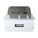 Modulo de Tomada USB Weg Refinatto Branco 127/220V 13799960