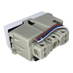 Modulo Interruptor Paralelo C/ LED Refinatto Weg 127/220V Branco