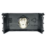  Modulo Tomada Antena Tv p/ Cabo Coaxial Refinatto Weg Preto