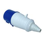 Plugue Industrial 2P+T 32A 6Horas Azul 220-240V Standard 14684568