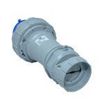 Plugue Industrial 3p+t 63a 9horas Azul 220-250v Weg 12821000