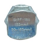 Conector Parafuso Fendido Split Bolt 185mm Estanhado Intelli