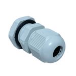Prensa Cabo Nylon Rosca PG M16x1,5mm Longa IP67 Cinza Steck