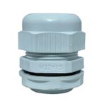 Prensa Cabo Nylon Rosca PG M32X 1,5mm Longa Ip67 Cinza Steck