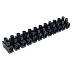 Barra Conector Borne Sindal 10mm Preto BSI10 Lukma