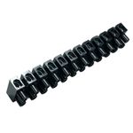 Barra Conector Borne Sindal 10mm Preto BSI10 Lukma