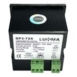 Amperímetro Digital 1-5000A 72x72mm LK-DP3-72 Lukma