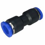 Conexão Pneumatica União Tipo Emenda Fluir 08mm Plastica