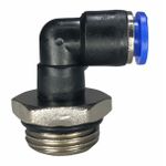 Conexão Pneumatica Cotovelo Fluir Tubo 08mm x Rosca 1/2 BSP