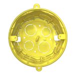 Caixa Octogonal 4 X 4 De Embutir Tramontina Amarela